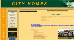 Desktop Screenshot of cityhomesinc.com