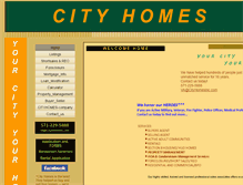 Tablet Screenshot of cityhomesinc.com